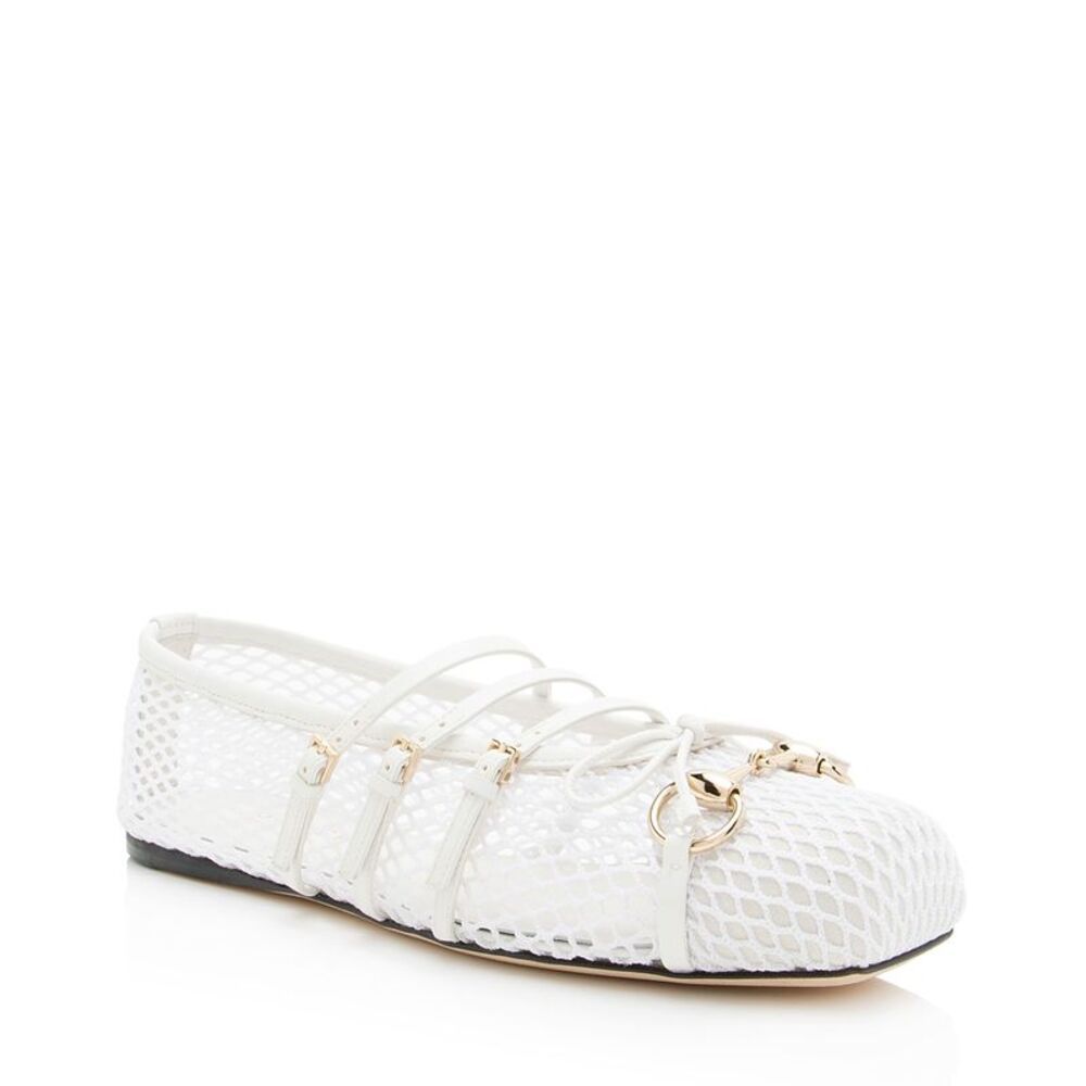 Gucci Mesh Horsebit Ballet Flats - Size 8 / 38